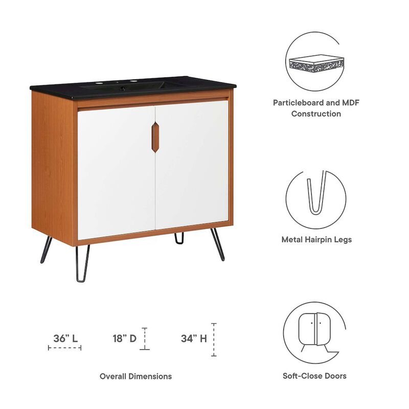 Energize 36" Bathroom Vanity image number 1