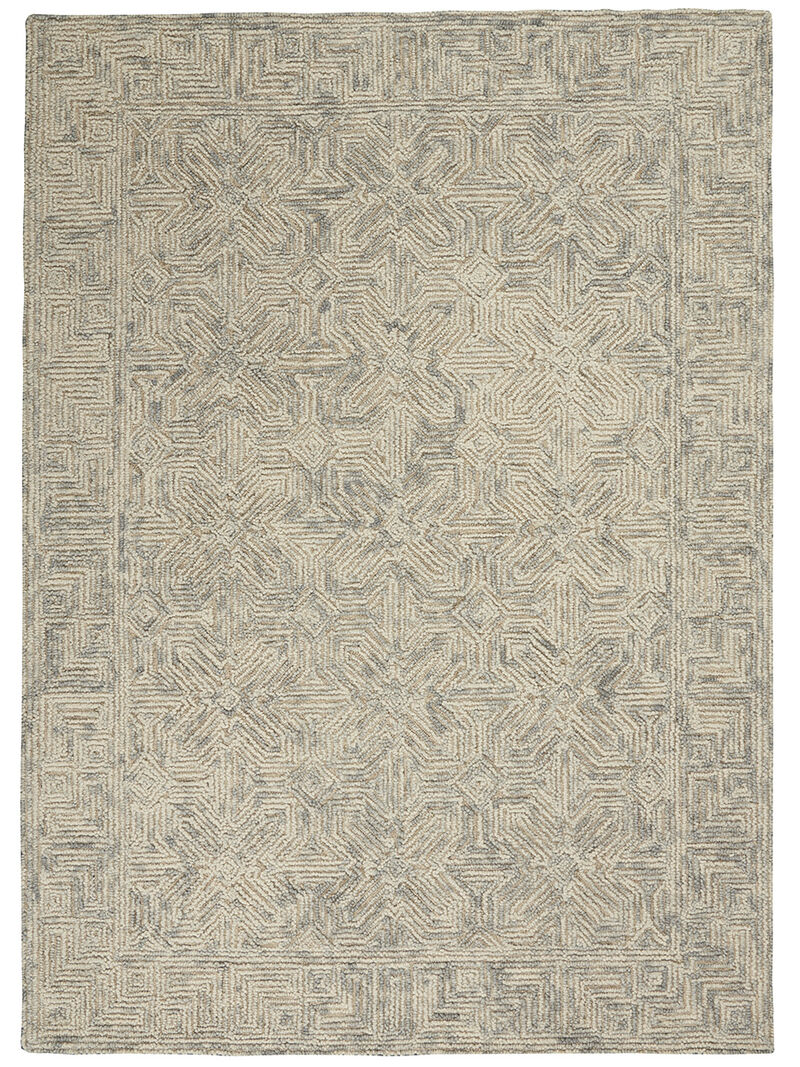 Colorado CLR05 Beige/Gray 3'9" x 5'9" Rug