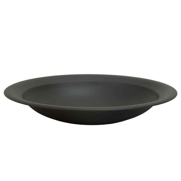 Sunnydaze 26 in Classic Elegance Steel Replacement Fire Pit Bowl - Black