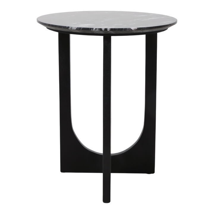 Modern Accent Table in Black