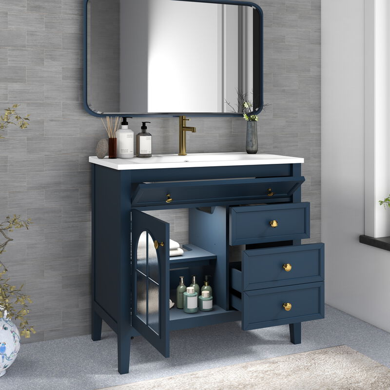 Bexzib Bathroom Vanity Sink image number 2