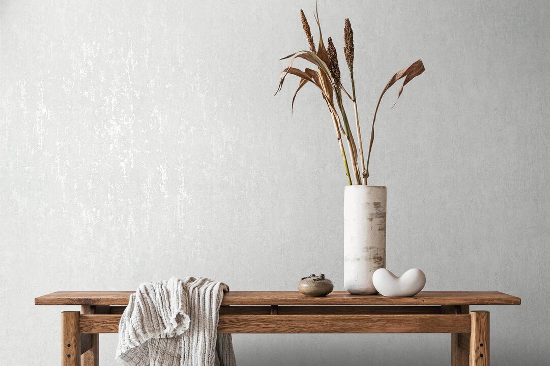 City Romance Industrial White Wallpaper 35126