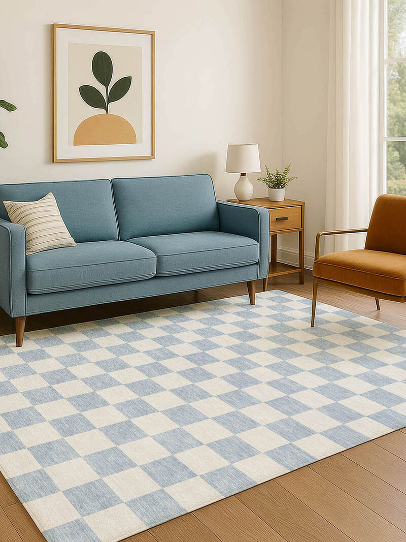 The Reserve TR7 Sky 8' x 10' Rug