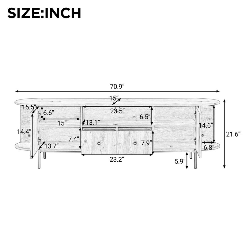 Gakzex TV Stand image number 5