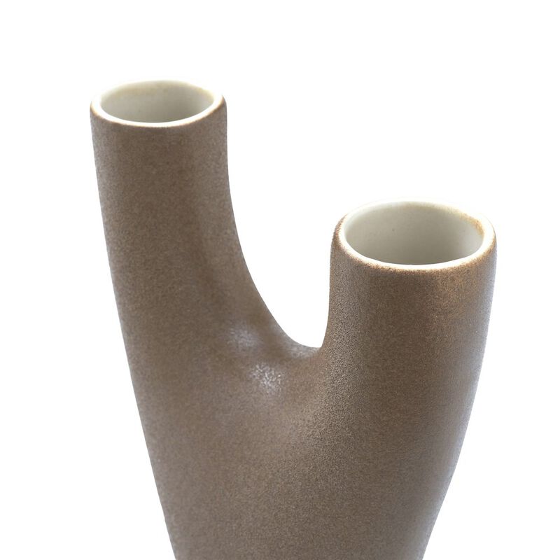 Renwil Garnier Small Vase In Brown Color