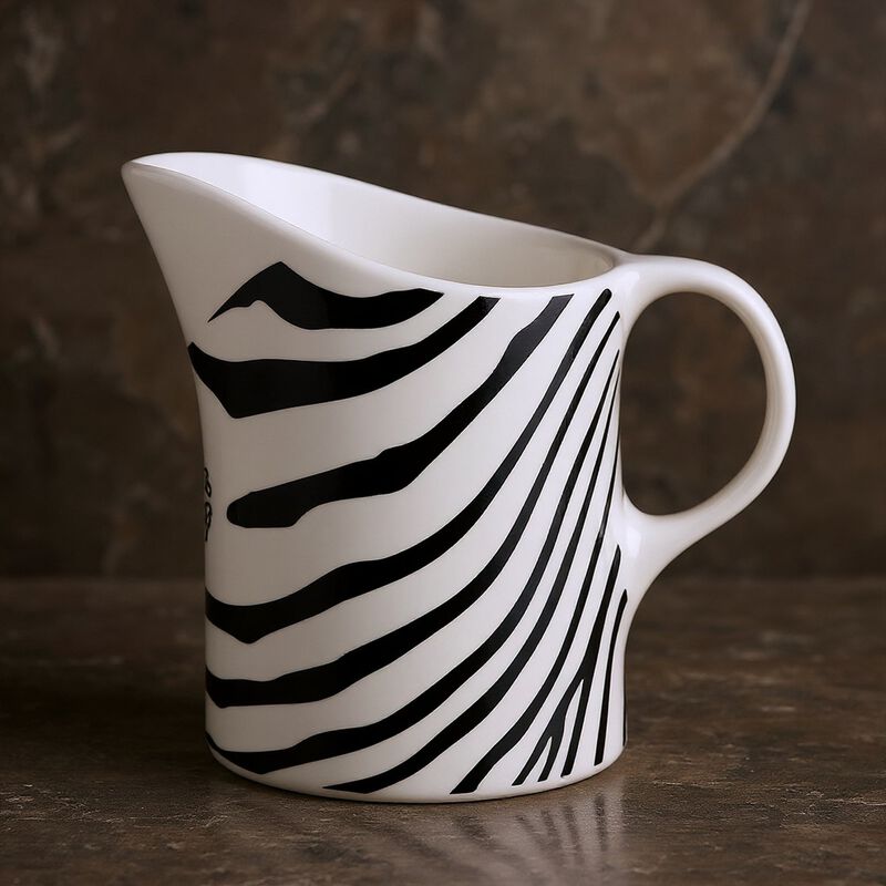 Creamer ZEBRAGE   diam. 3.5", H 3.3" image number 2