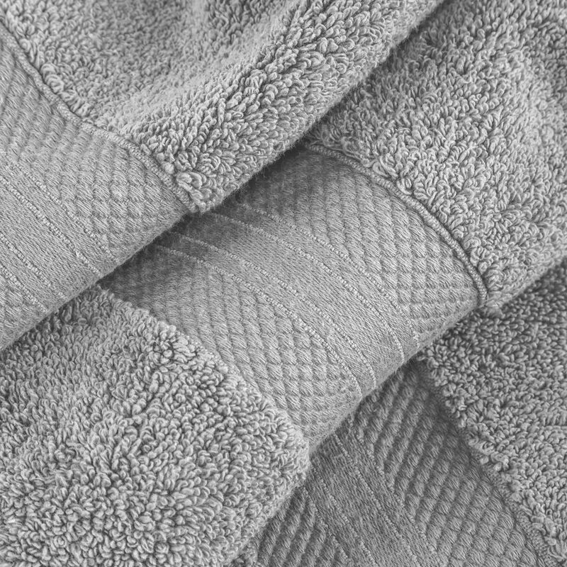 6 Pack Turkish Cotton Hand Towels Set, Soft Quick Dry Absorbent Towels for Bathroom Kitchen image number 2