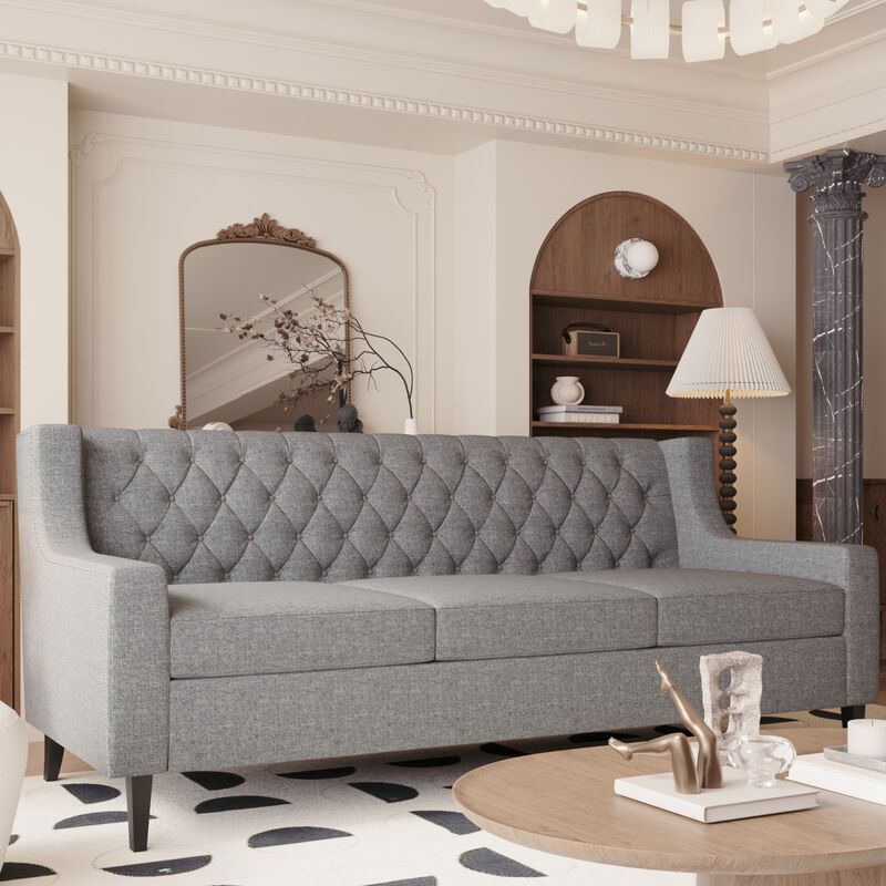 Clard Upholstered Comfy Sofa image number 2