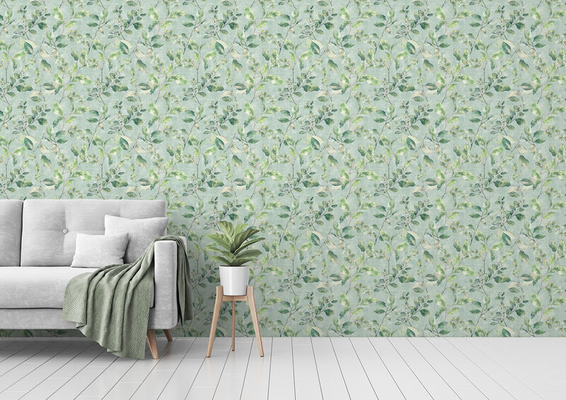 Lucene Green Spring Vines Wallpaper image number 2