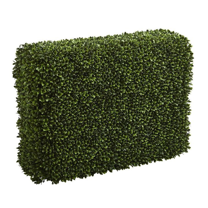Nearly Natural 41-in Boxwood Artificial Hedge (indoor/Outdoor)
