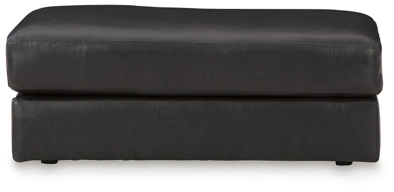 Amiata Leather Ottoman image number 0