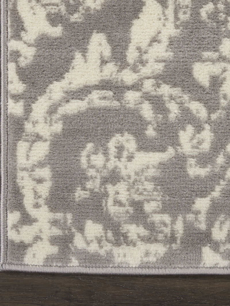 Jubilant JUB09 Gray 3' x 5' Rug