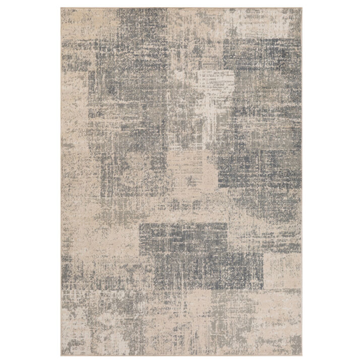 HomeRoots Abstract Area Rug