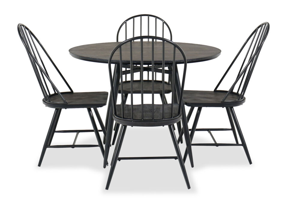 Keenan 42" Table & 4 Side Chairs