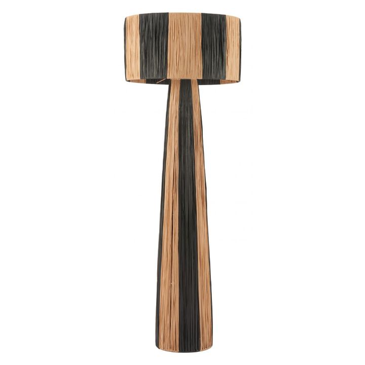 Gala Floor Lamp Black & Natural