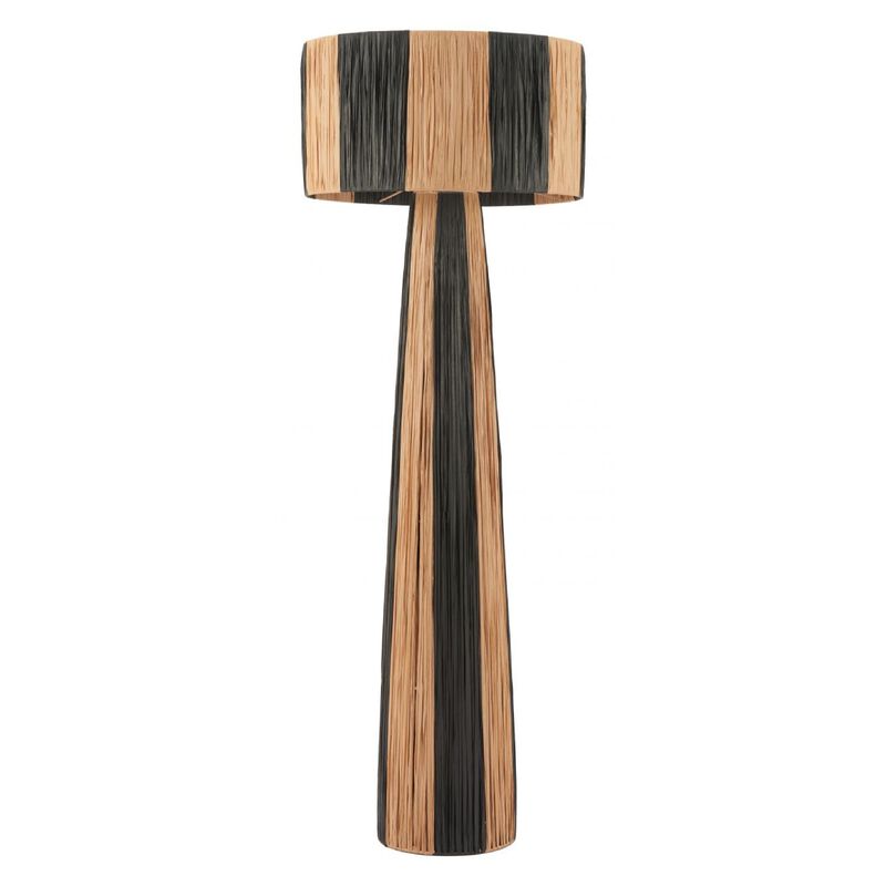 Gala Floor Lamp Black & Natural image number 1