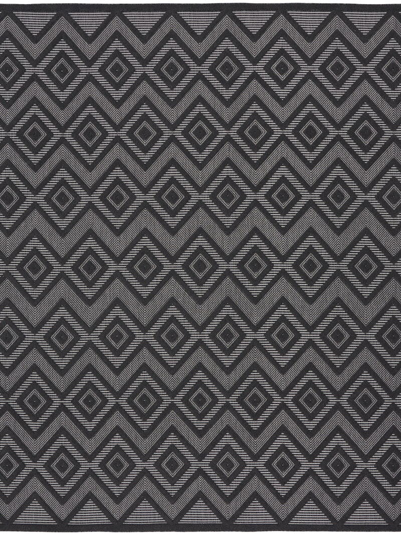 Versatile NRV01 Charcoal/Black 7' x 10' Rug image number 0