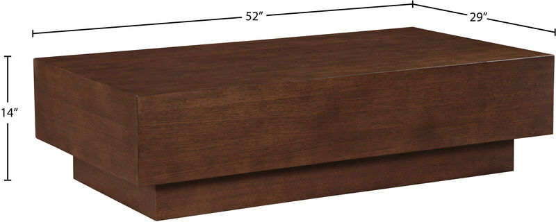 Meridian Furniture Otto Brown Coffee Table