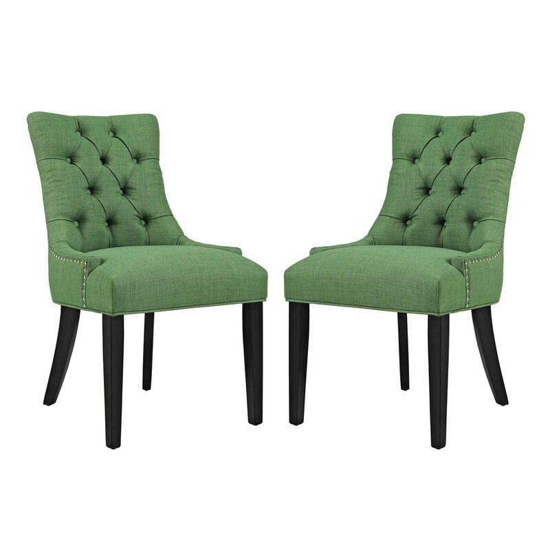 Regent Dining Side Chair Fabric Set of 2 image number 0