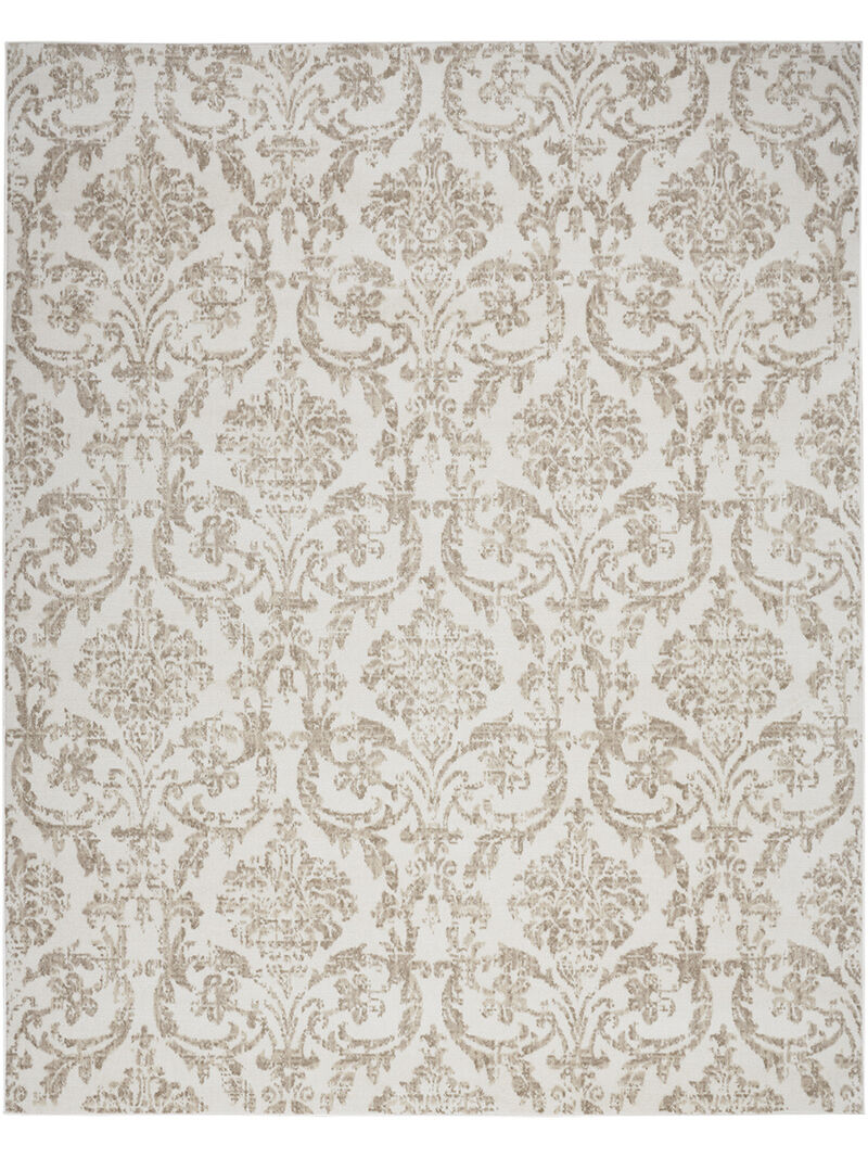Jubilant JUB09 Ivory/Beige 5'3" x 7'3" Rug image number 0