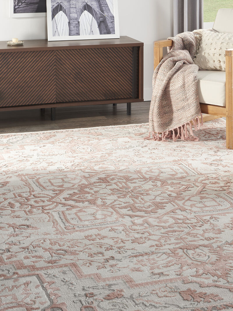 Elation ETN10 Ivory/Brick 9' x 12' Rug