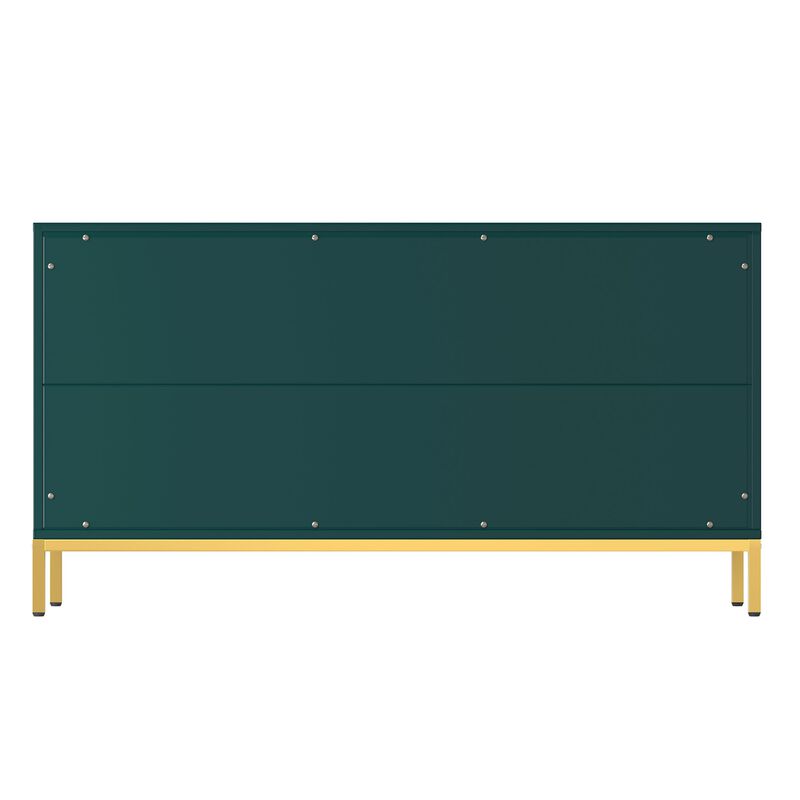 26.2 in. H Freestanding Storage Cabinet 3-Door Accent Cabinet image number 9