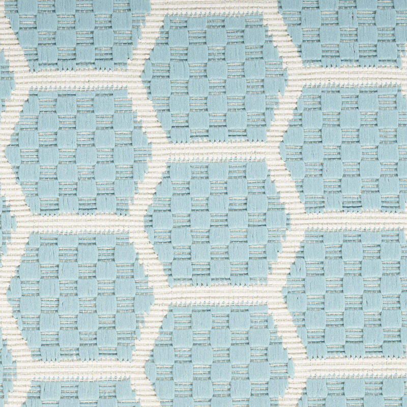HomeRoots Geometric Indoor Outdoor Area Rug image number 5