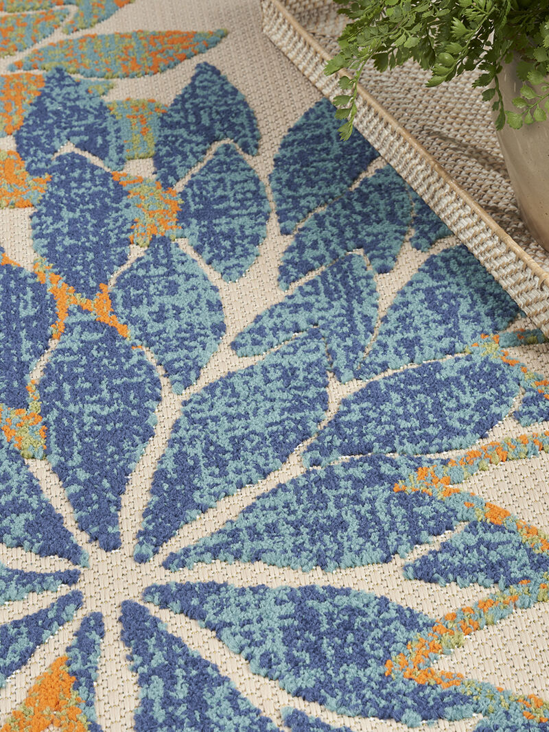 Aloha ALH05 Blue/Green 9' x 12' Rug