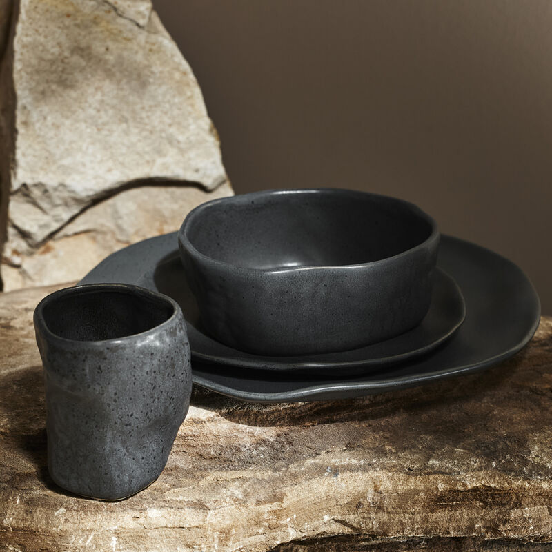 Stone by Mercer Project ATIK Stoneware 16 Piece Dinnerware Set