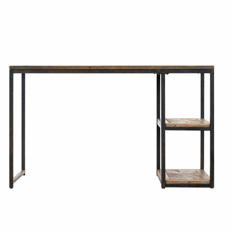 Solid Wood Writing Table &ndash; Study, Work, or Laptop Desk