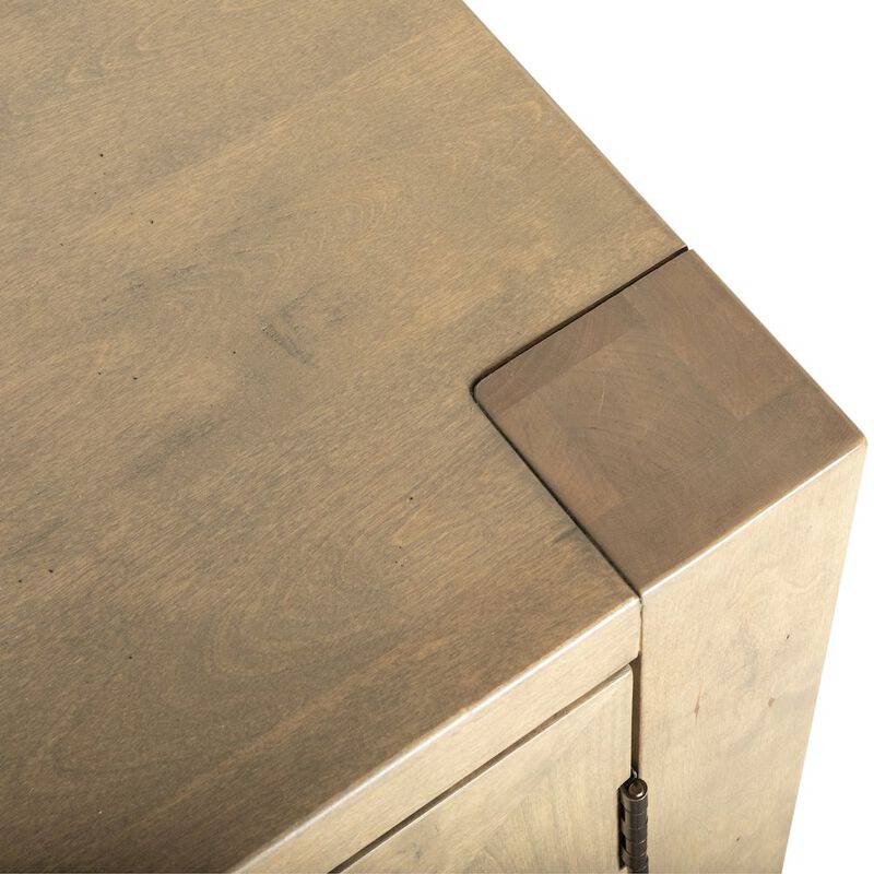 World Interiors Valencia 80" Sideboard in Gray Birch image number 3