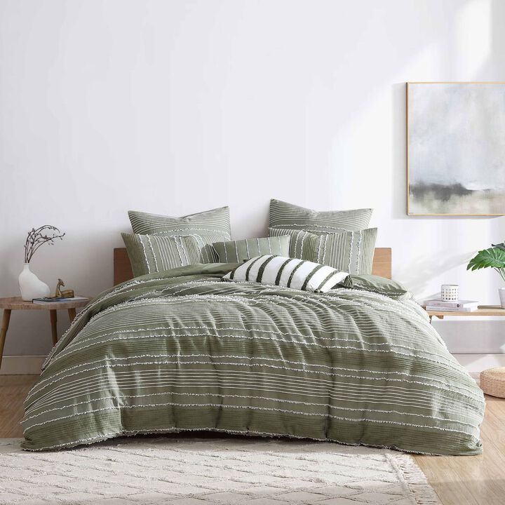 Green Clip Euro Sham