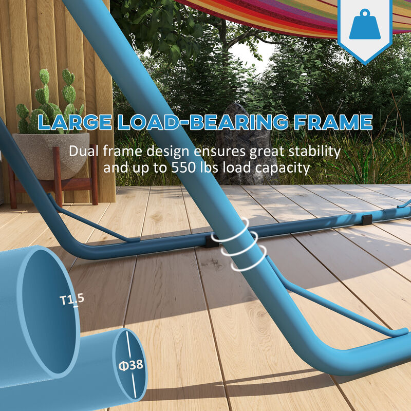 Hivvago Heavy Duty Steel Hammock Stand 10.3 ft image number 3