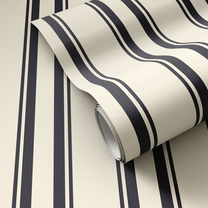 Multi Stripe Wallpaper by Getty Images	 - Multi Stripe Black II