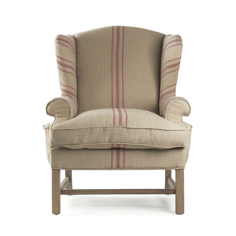 Fabien Wingback Chair image number 1