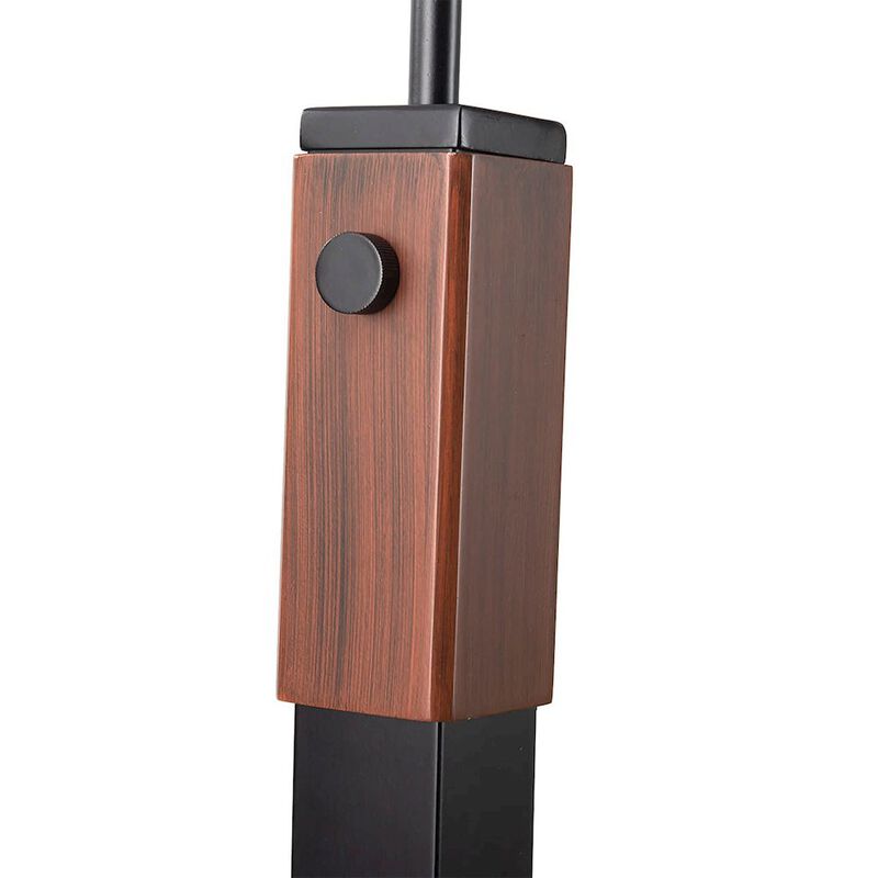 NOVA OF CALIFORNIA Layers Natural Mica 3 Light Arc Floor Lamp