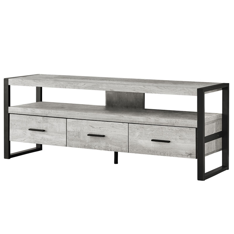Cabinet Storage TV Stand – Durable Media Console with Enclosed Doors for Home and Living Room Décor