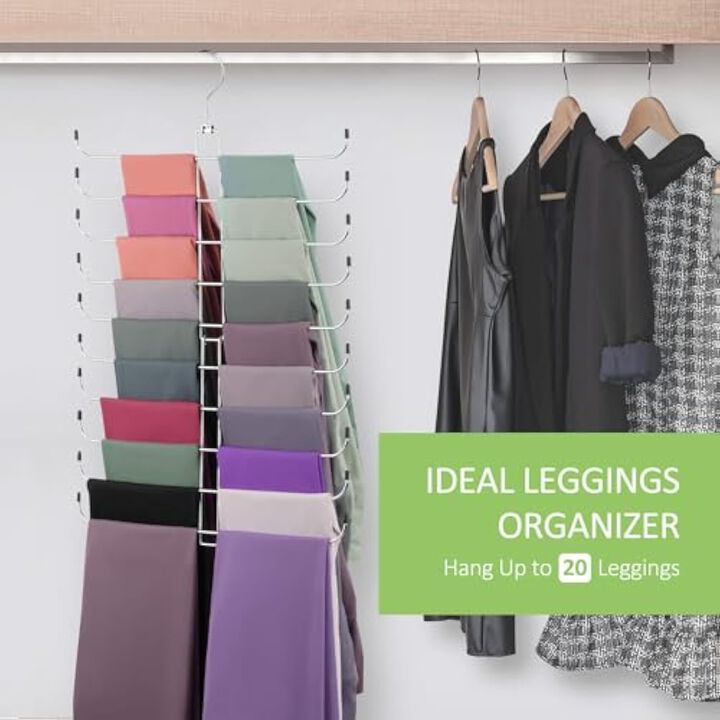 2-Pack Skirt Hangers | Space Saving European Beechwood Hangers for Closet Storage