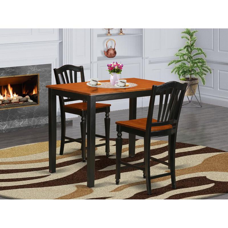 3 Pc pub Table set-pub Table and 2 bar stools