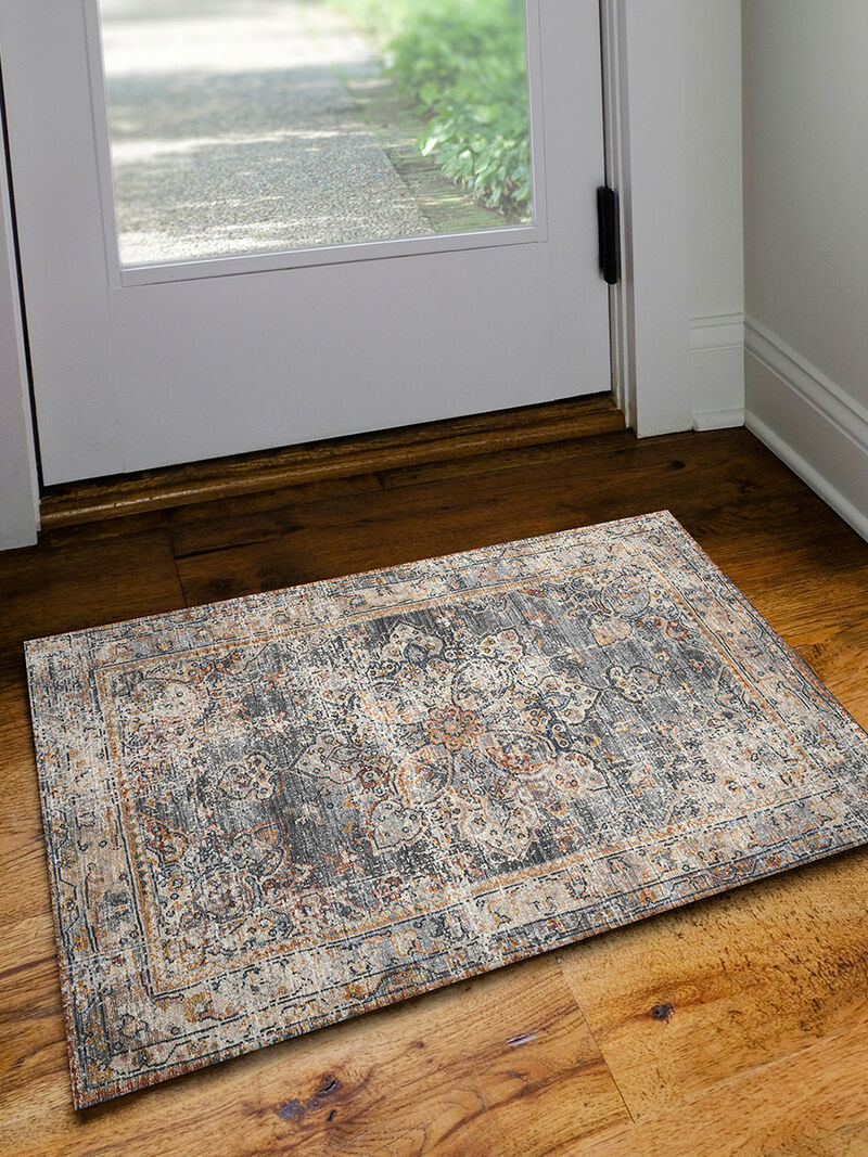 Jericho JC6 Charcoal 2' x 3' Rug
