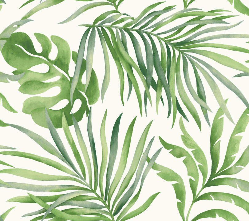 Paradise Palm Green Peel & Stick Wallpaper
