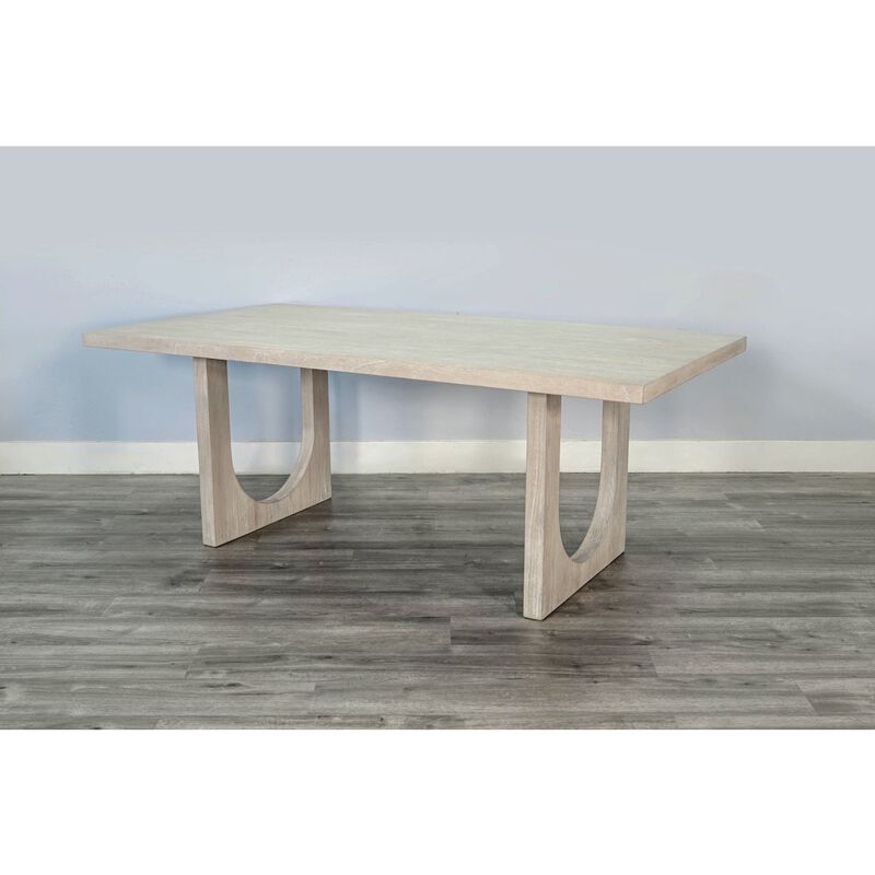 Sunny Designs Liz Arched Leg Dining Table image number 4