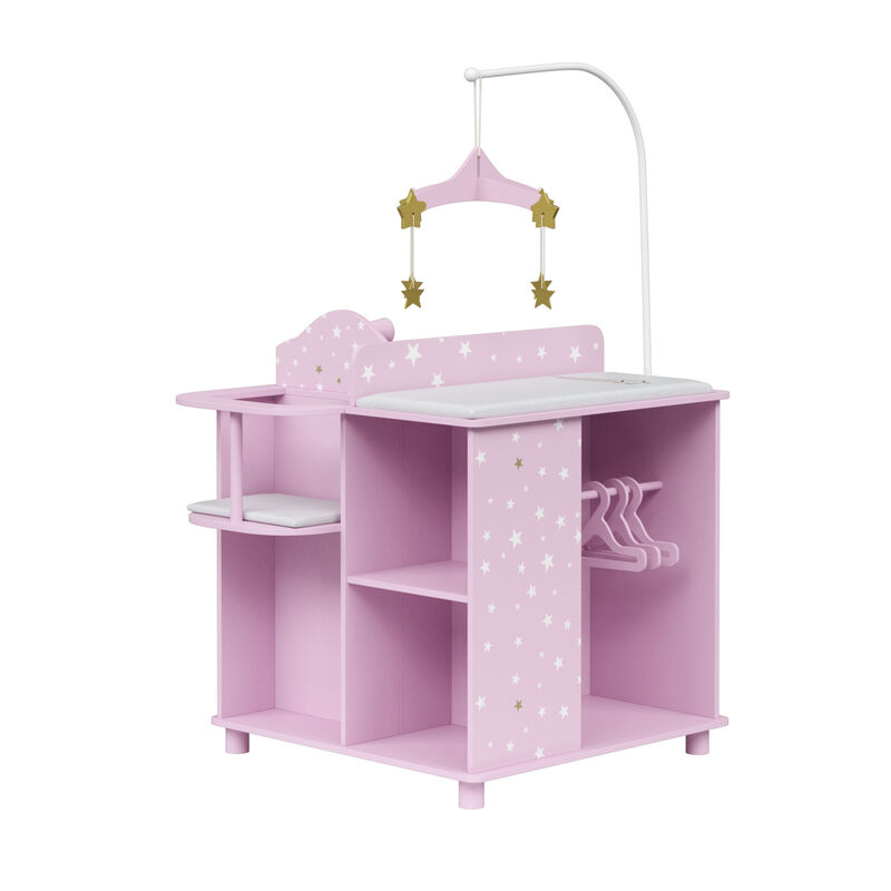 Olivia's Little World Twinkle Stars Princess 4-in-1 Baby Dolls Furniture image number 7