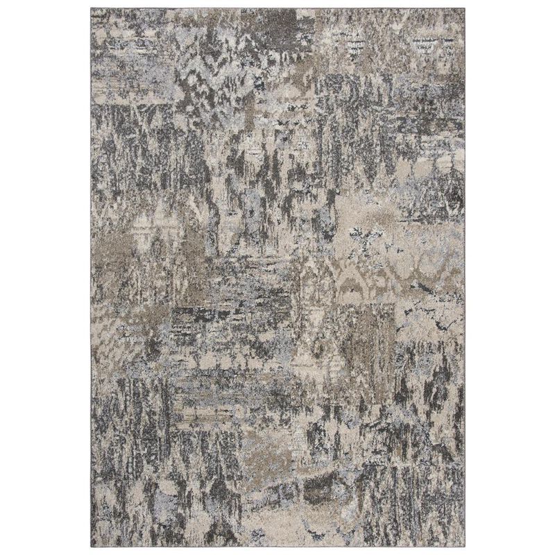 Venice Neutral 6'7" x 9'6" Power-Loomed Rug