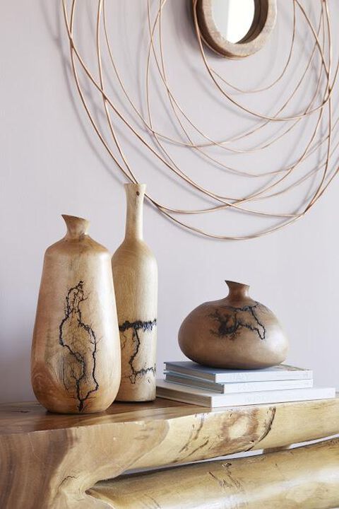 Lightning Short Vase