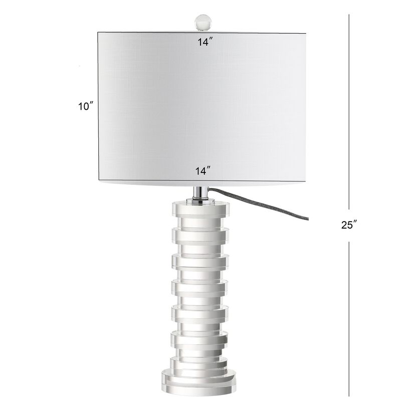 Sasha Crystal LED Table Lamp
