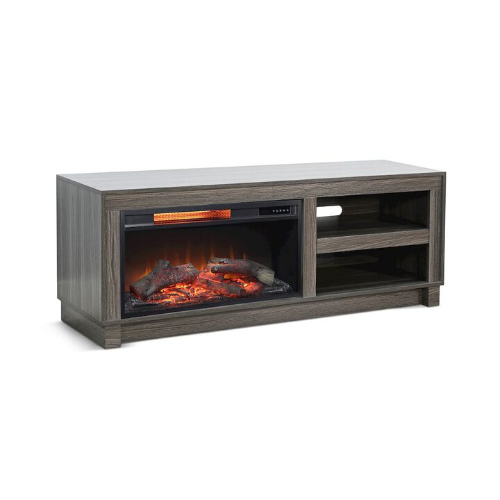 Sunny Designs 56" Media Console with Electric Fireplace