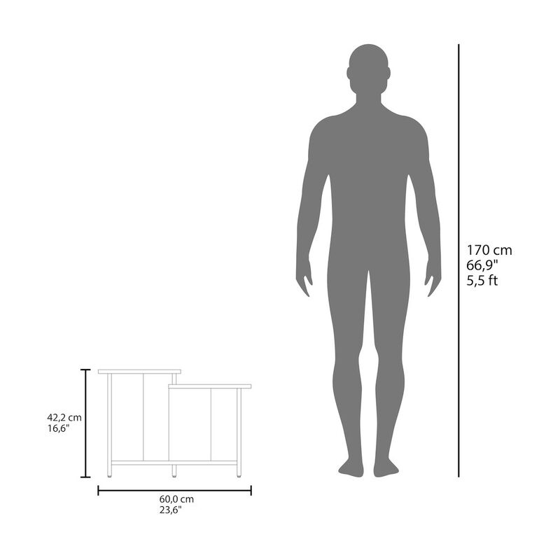 Hesston Coffee Table, White