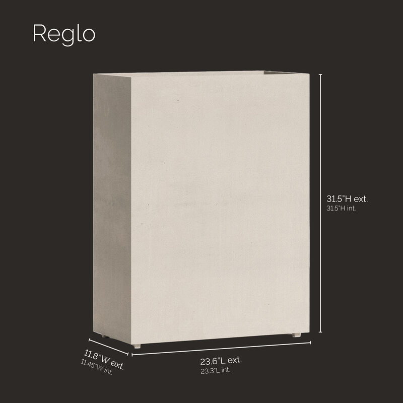 COSAPOTS Reglo Modular Rectangle Planter.