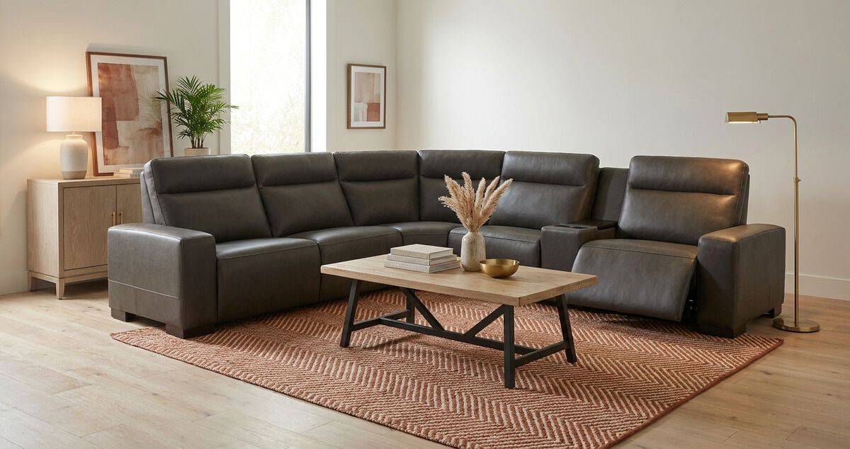 Acadia 6‑Piece Zero Gravity Sectional